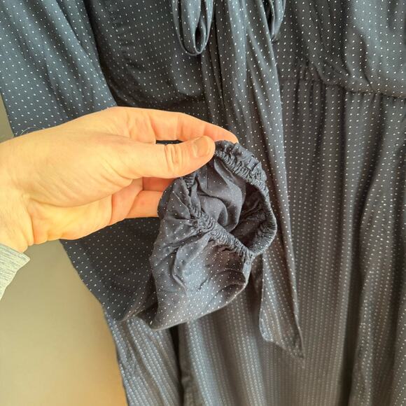 eShakti Long Sleeve Midi Dress Size 3X - Picture 4 of 4